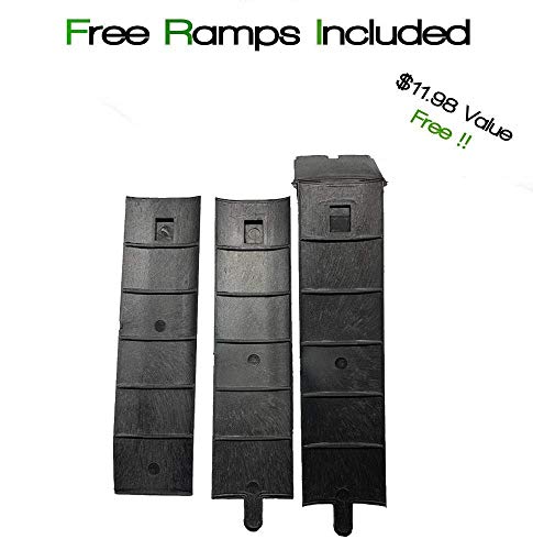 RinneTraps - 2 Pack Walk The Plank Mouse Trap | Bucket Mouse Trap | Mini Flip N Slide | 2 Free Ramps Included- Multi Catch, Auto Resetting | Humane | Catch and Release | Or Lethal