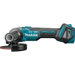 Makita XAG17ZU 18V LXT® Lithium-Ion Brushless Cordless 4-1/2” / 5" Cut-Off/Angle Grinder, with Electric Brake and AWS®, Tool Only