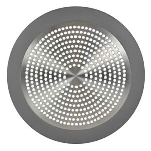 Danco 10895 Shower Drain Strainer, 5-3/4 inch, Brushed Nickel