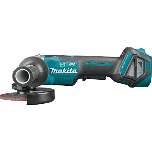 Makita XAG21ZU 18V LXT Lithium-Ion Brushless 4-1/2”/ 5" Paddle Switch Cut-Off/Angle Grinder, Electric Brake & Aws, Tool Only
