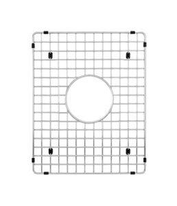 blanco 236783 stainless steel sink grid (precis 1-3/4 right) accessory, measures 11.25" l x 13.81" w x 1.85" h