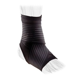 donjoy performance figure 8 ankle sleeve with straps for moderate support - ankle sprains, strains, inflammation, swelling, pain - medkum