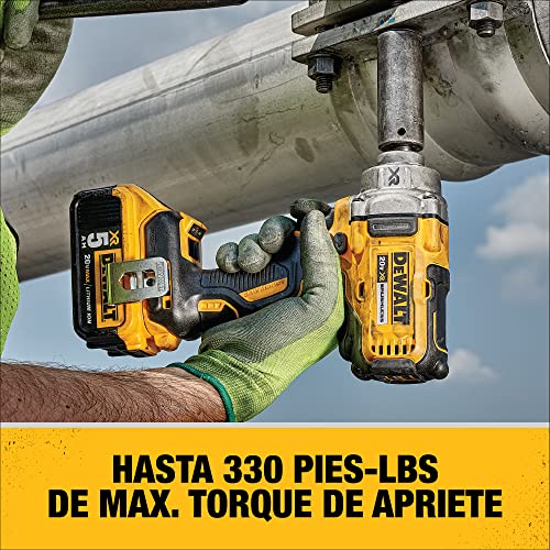 DEWALT 20V MAX* XR Cordless Impact Wrench with Hog Ring Anvil, 1/2-Inch, Tool Only (DCF894HB)