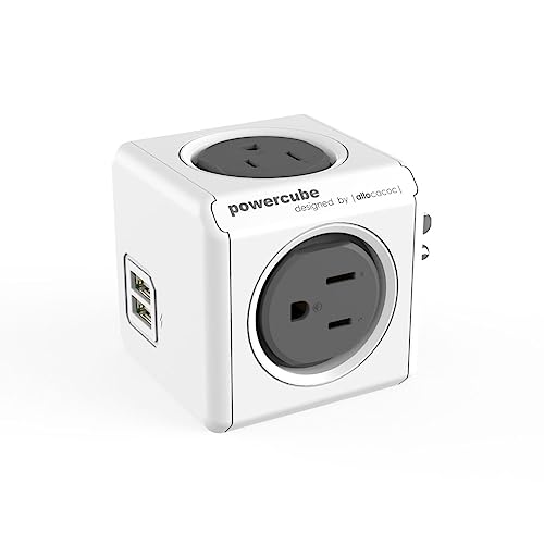 4-Outlet Surge Protector Dual USB