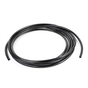 lemoy 1/4 inch, 10 meters 30 feet length tubing hose pipe for reverse osmosis ro water purifiers filter system (black)