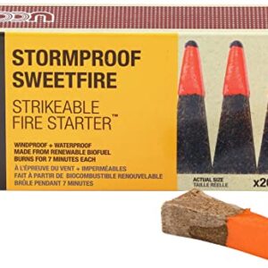 UCO Stormproof Sweetfire Strikeable Firestarters PK20