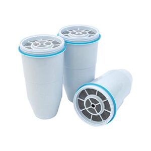 pack of 3 - zerowater replacement filter for pitchers, 1-pack (zr-001)