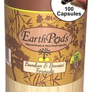 EarthPods (Premium) Organic Fertilizer Spikes for Bamboo & Bonsai - 100 Count - Made in USA