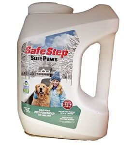 safe step sure paws pet-friendly ice melt 100% natural - 12 lb. jug