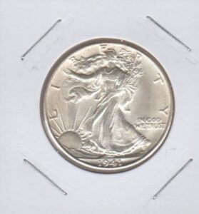 1939 d liberty walking (1916-1947) half dollar very good