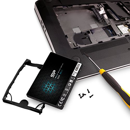 SP 512GB SSD 3D NAND A55 SLC Cache Performance Boost SATA III 2.5" 7mm (0.28") Internal Solid State Drive (SP512GBSS3A55S25)