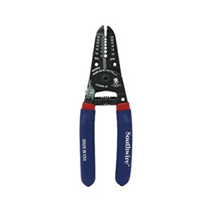 southwire - 64807940 tools & equipment s1020sol-us 10-20 awg sol & 12-22 awg str compact handles wire stripper/cutter 10-20 sol & 12-22 str stripper/cutter