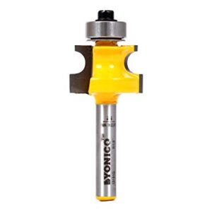 YONICO Bullnose Beading Router Bits 1/4-Inch Bead 1/4-Inch Shank 13191q