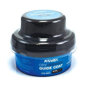 Kovax 978-0001 Dry Guide Coat Black, 100 Grams w/Applicator