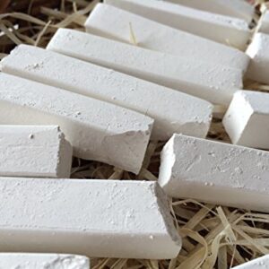 UCLAYS SVYAT SAWN edible Chalk chunks (lump) natural for eating (food), 4 oz (113 g)