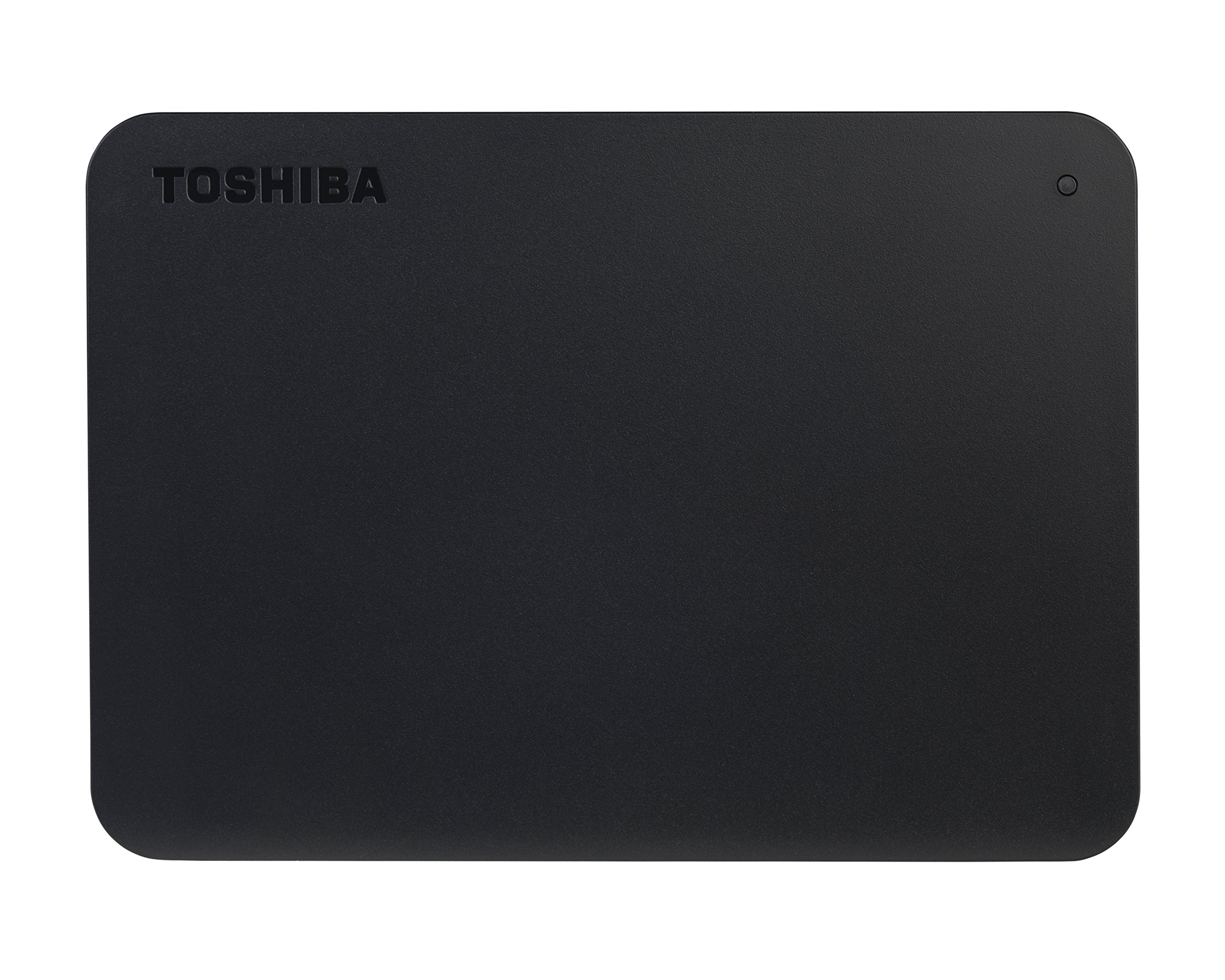 Toshiba Canvio Basics 2TB Portable External Hard Drive USB 3.0, Black - HDTB420XK3AA