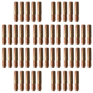 mig welding contact tips 0.023" for miller genuine and m-15/25/40 mig welding gun-# 087299,50pk