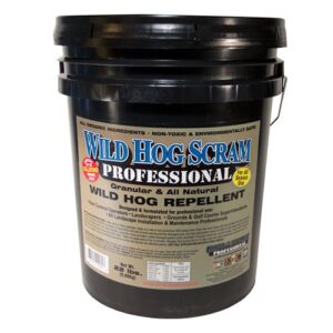 enviro protection industries epic wild hog scram pro 22# pail- safe & natural repellent
