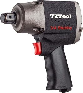 tztool 3/4" air impact wrench [ stubby 7 inches. ] [ mechanic ]