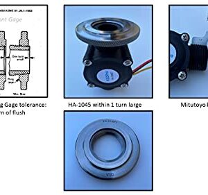 Flow Sensor, 3/4 Inch Male NPT, 3-Wire, Digital Pulse Output, Includes 10kOhm Pull-Up Resistor to VCC, Hall Effect Sensor