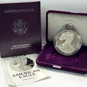 1992 S American 1 oz. Silver Eagle Dollar Proof US Mint