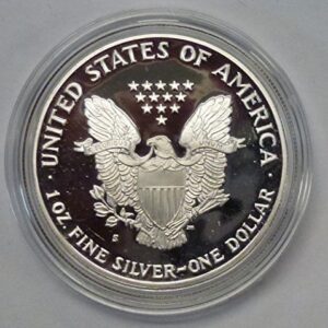 1992 S American 1 oz. Silver Eagle Dollar Proof US Mint