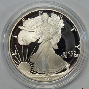 1992 S American 1 oz. Silver Eagle Dollar Proof US Mint