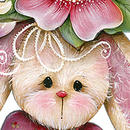 The Easter Bunny Door Hanger Wall Decor art by Jamie Mills-Price Easter Spring Decor 8457605H - Designocracy