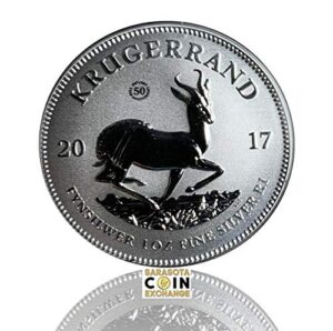 2017 za krugerrand 2017 south africa 1 oz silver krugerrand premium uncirculated coin gem premium uncirculated $1 gem uncirculated ms