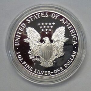 1989 S American 1 oz. Silver Eagle Dollar Proof US Mint