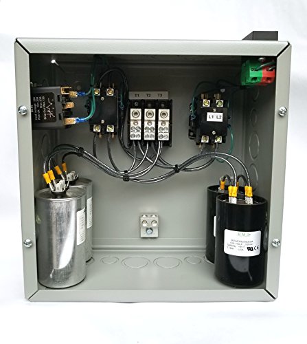 10hp 3 Phase Rotary Converter Panel