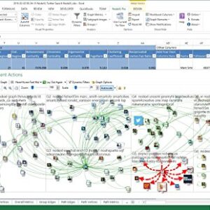 NodeXL Pro Commercial User 12-Month License - easy social network analysis