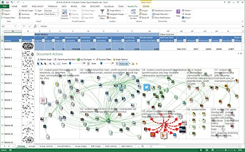 NodeXL Pro Commercial User 12-Month License - easy social network analysis