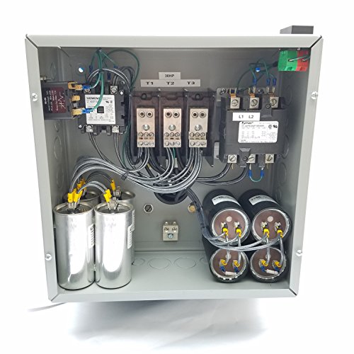 75hp 3 Phase Rotary Converter Panel