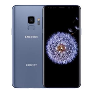 SAMSUNG Galaxy S9 Factory Unlocked Smartphone 64GB - Coral Blue - US Version [SM-G960UZBAXAA]