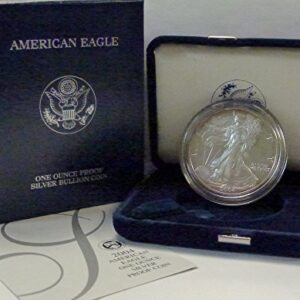 2004 W American 1 oz Silver Eagle Dollar US Mint PROOF