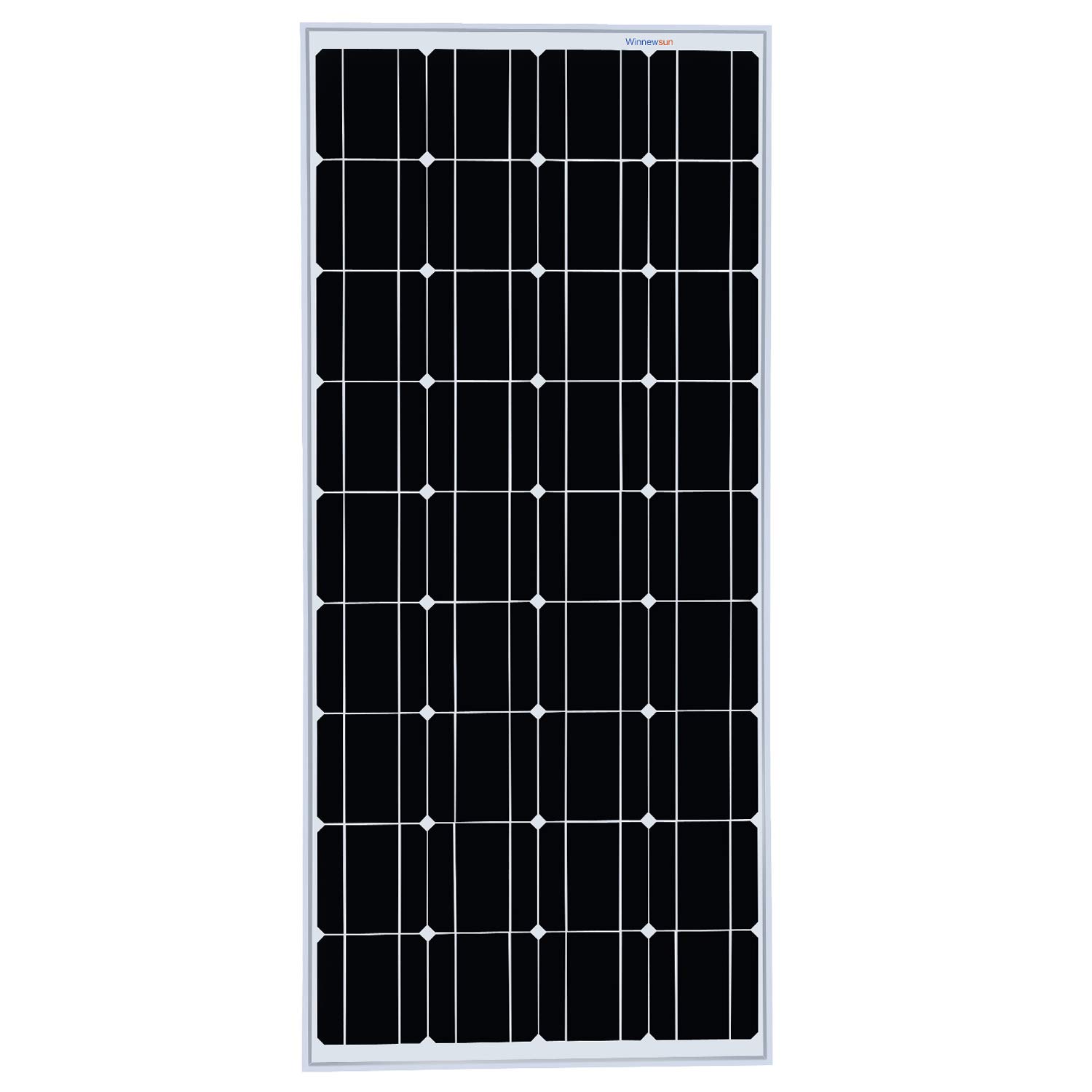 Solar Panel 100 watt Monocrystalline Solar Panels for Homes,RV,Off Grid, Boat, Marine, Camper