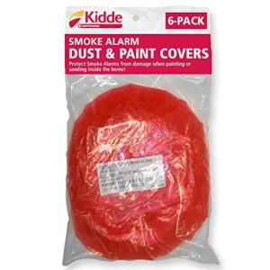 kidde smoke alarm dust/paint cover (6-pack)