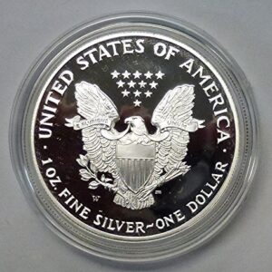 2001 W American 1 oz Silver Eagle Dollar PROOF US Mint