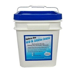 latex-ite 30 lb. pail ice and snow melt