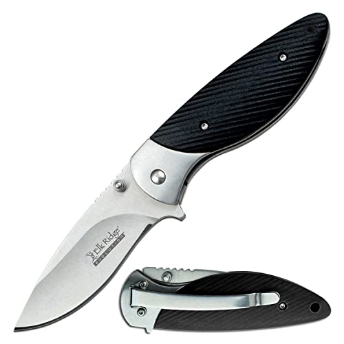 Elk Ridge Evolution Folding Knife - ERE-FDR006-BK