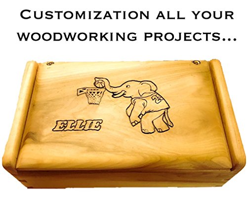 FOOS - Engraving CNC Wood Carving Router Bit Set - 4pcs - Solid Carbide - 1/4” Shanks - Veteran Owned = Profile + Carving Liner + 2 V Groove USA Veteran Owned