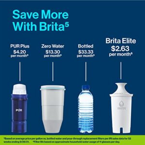 Longlast Replacement Filters for Brita Water Pitchers - 2 Pack