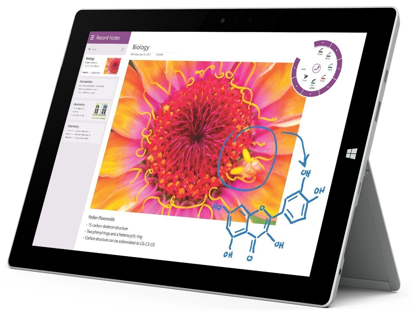 Microsoft Surface Pro 3 Tablet (12-Inch, 128 GB, Intel Core i3, Windows 10) (Renewed)