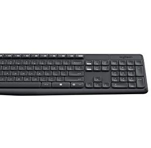 Logitech MK235 Wireless Keyboard and Mouse (Renewed)