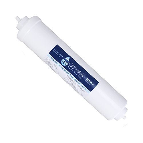 Olympia Water Systems 10 in. Calcium Carbonate Alkaline Remineralization Filter with 1/4 in. Quick Connect - OWS22