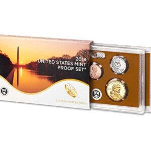 2018 S 10 Coin Clad Proof Set in OGP with CoA Proof