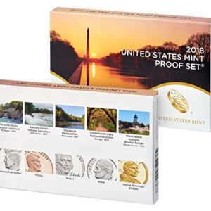 2018 S 10 Coin Clad Proof Set in OGP with CoA Proof
