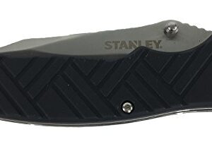 Stanley 12 in 1 Multi Tool Folding Pocket Knife 150 Lumens LED Light Set STHT 81502, Black