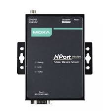 moxa nport p5150a - 1 port rs-232/422/485 poe serial device server, 10/100m ethernet, db9 male, 0-60c, 1kv serial surge protection